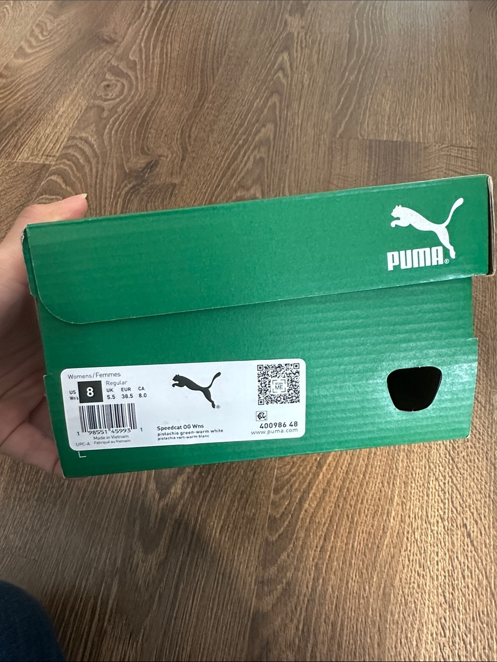 BNIB PUMA SPEEDCAT MATCHA GREEN - Picture 4 of 10